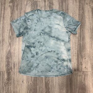 Men's Blue Tie-Dye Shirt